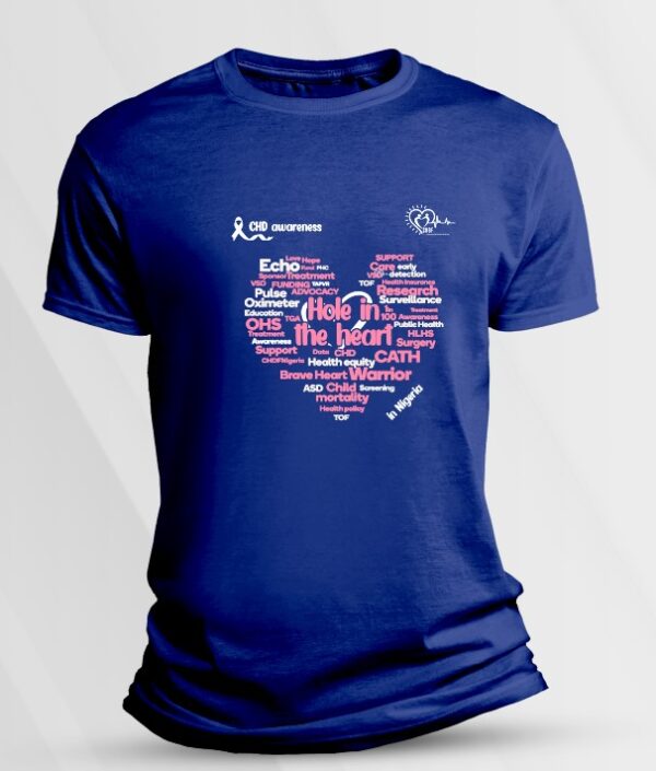 CHD Awareness Blue Shirt